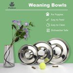 Stainless Steel Puppy Dog Feeding Bowl