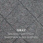 Cozy Sherpa Dog Bed for Small Pets