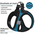 Breathable Step-In Dog Harness for Small Dogs