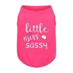 Pink 'Little Miss Sassy' Corgi Dog Shirt