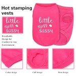 Pink 'Little Miss Sassy' Corgi Dog Shirt