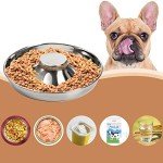 SOUJOY 2 Pack Non-Skid Stainless Steel Pet Bowls