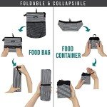 PetAmi Dog Food Travel Bag & Water Bowls