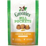Greenies Pill Pockets Chicken Flavor Dog Treats
