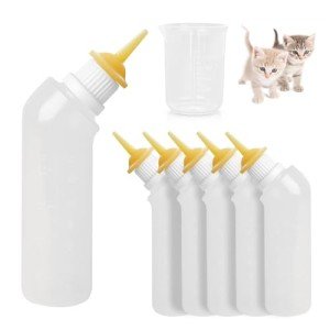 5-Pack Pet Nursing Bottle for Kittens and Puppies