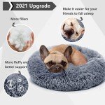 Cozy Anti-Anxiety Round Bed for Small Dogs
