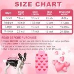Valentine's Heart Sweater for Dogs - Pink X-Large