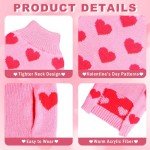 Valentine's Heart Sweater for Dogs - Pink X-Large