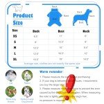 6 Pack Soft Summer T-Shirts for Small Dogs