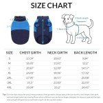 Warm Fleece Dog Sweater in Navy Blue