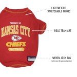 Kansas City Chiefs Dog T-Shirt - Small