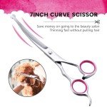 6-in-1 Dog Grooming Scissors Kit