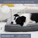 Deluxe Waterproof Dog Bed with Removable Cover