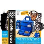 Mobile Dog Gear Travel Bag for Weekend Adventures