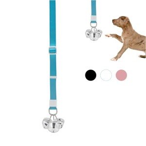 Adjustable Dog Potty Training Doorbell - Blue