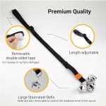 Adjustable Dog Potty Training Doorbell - Blue