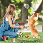 12 Pack Plush Squeaky and Chew Toys for Dogs