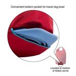 Kurgo Travel Dog Food Bag - Red