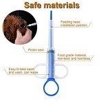 Silicone Pet Medicine Feeder Syringes - 2 Pack