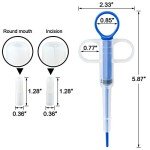 Silicone Pet Medicine Feeder Syringes - 2 Pack