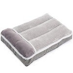 WINDRACING Soft Dog Bed with Pillow for Crates