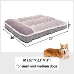 WINDRACING Soft Dog Bed with Pillow for Crates