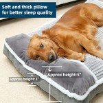 WINDRACING Soft Dog Bed with Pillow for Crates