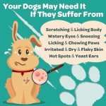 Dog Allergy Relief Chews with Probiotics & Omega 3