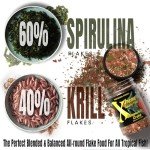Xtreme Crave Flake: Krill & Spirulina Fish Food