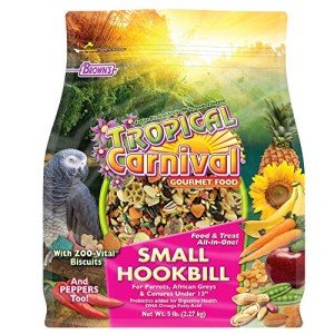 Tropical Carnival Gourmet Bird Food for Parrots