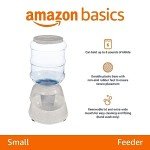 Amazon Basics Small Clear Food Dispenser for Pets