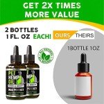 Hemp Oil Drops for Dogs and Cats - 2 Pack