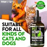 Hemp Oil Drops for Dogs and Cats - 2 Pack