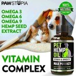 Hemp Oil Drops for Dogs and Cats - 2 Pack