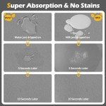 Absorbent Dog Feeding Mat for Clean Floors