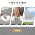 Absorbent Dog Feeding Mat for Clean Floors