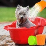 Portable Outdoor Dog Shower Head & Bottle Attachment