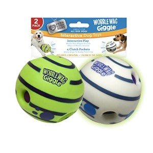 Wobble Wag Giggle Ball Set - Interactive Dog Toys