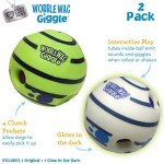 Wobble Wag Giggle Ball Set - Interactive Dog Toys