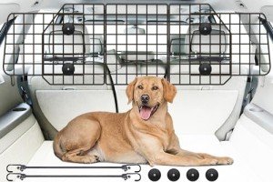 Gtongoko Adjustable Dog Car Barrier for SUVs