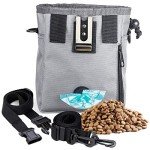 SunGrow Dog Travel Pouch for Treats and Toys