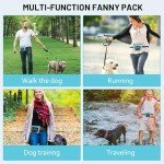 Hands-Free Dog Treat Pouch with Training Clicker