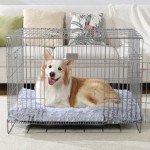 Vonabem Washable Dog Bed Crate Pad 36 Inch