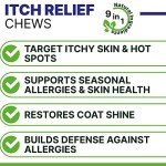 Pawsential Allergy Relief Chews for Dogs - 120ct
