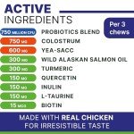 Pawsential Allergy Relief Chews for Dogs - 120ct