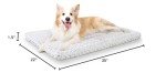 WAYIMPRESS Washable Anti-Slip Dog Crate Pad 35"x22