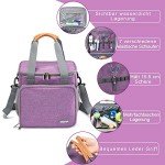 Pet Grooming Organizer Tote Bag - Purple
