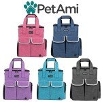 PetAmi Dog Travel Bag with Food Containers & Bowls