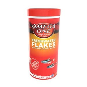 Omega One Freshwater Fish Food Flakes 2.2oz