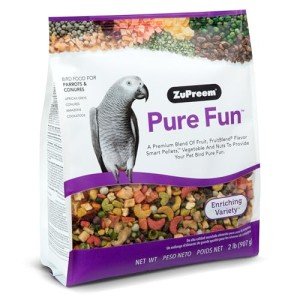 ZuPreem Pure Fun Bird Food for Medium Large Birds